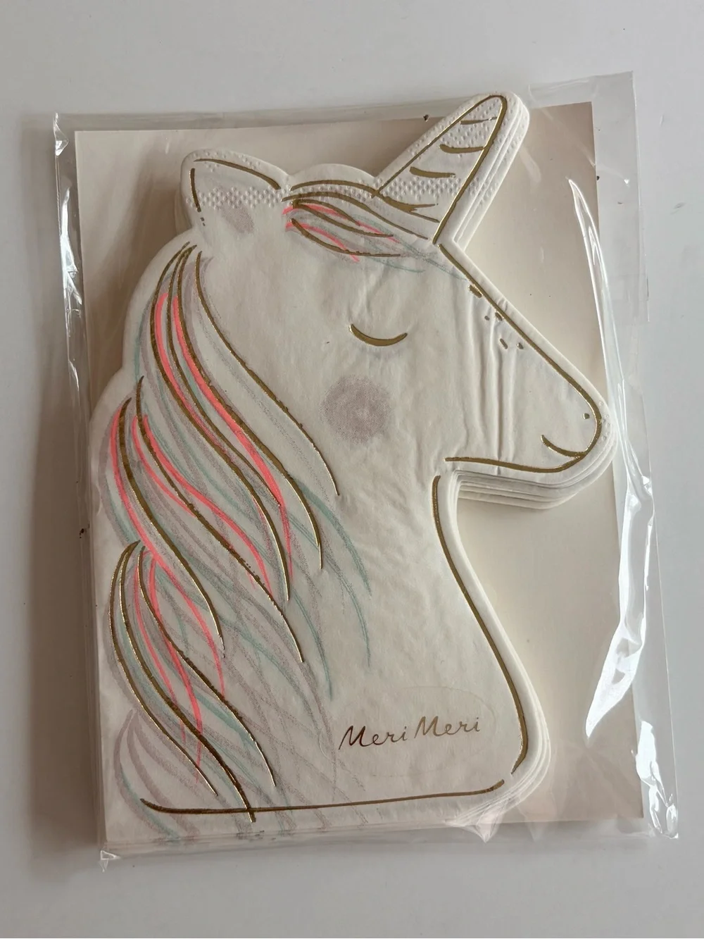 Meri Meri Ombré  Unicorn Party Tableware Set
